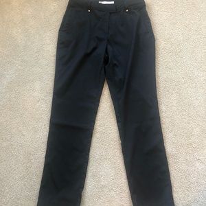 Black ladies golf pants